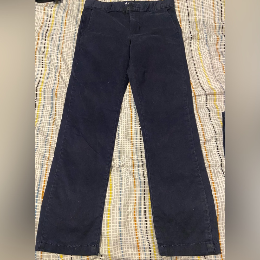 THE CHILDREN’S PLACE Boy’s Uniform Pants (Navy). Size 8. NWOT